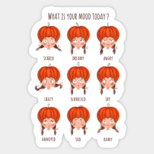 What is your mood today Sticker